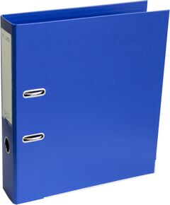 Mape ELLER, A4, standarta, 75 mm, zila Dokumentu arhivēšana