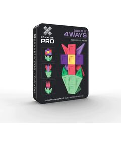 Teka Connetix PRO Build It 4 Ways Flowers Pack 21 el Konstruktori 