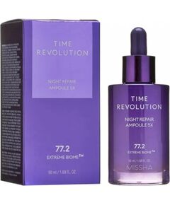 Missha Time Revolution Night Repair Ampoule 5X Serums 50 ml Spoguļi un Sejas kopšanas ierīces