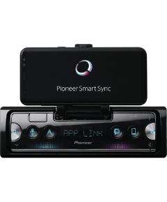 Pioneer SPH-10BT 1-DIN receiver with Bluetooth, USB and Spotify. Connects to iPhone & Android devices