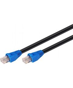 Goobay GB CAT6 U/UTP OUTDOOR BLACK 15M Сетевые кабели