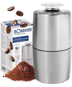 Bomann KSW6089CB Inox Elektiskā kafijas dzirnaviņas Dzirnaviņas