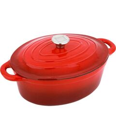 Cs Kochsysteme XANTEN+ 37 x 22 x 11.5cm Cast Iron Roaster Gradient red color Pannas