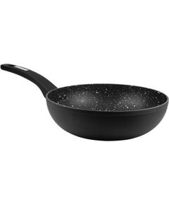 Cs Kochsysteme MARBURG forged wok 28x7.5cm xylan non stick coating with white dot Pannas