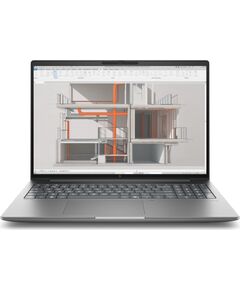 HP ZBook X G2i 16 - Ultra 9-386H, 64GB, 1TB SSD, 16 2.5K 400-nit 120Hz AG, RTX PRO 3000 Blackwell 12GB, 5MP IR cam, WWAN-ready, Smartcard, FPR, US backlit keyboard, 96Wh, Meteor Silver, Win 11 Pro, 3 years / DH1L8ET#ABB Portatīvie datori