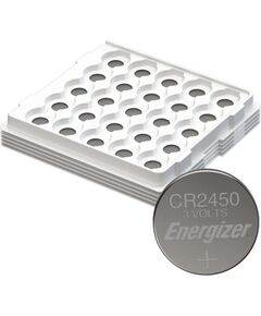 Litija baterija CR2450 3 V 620 mAh „Energizer“ rūpnieciskā iepakojumā, 200 gab. kastē Baterijas un akumulatori