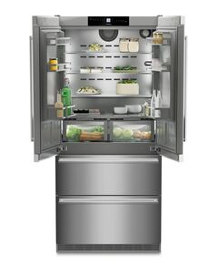 Liebherr CBNste 8872 BioFresh NoFrost FrenchDoor 202.7cm Ledusskapji