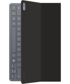Samsung Galaxy Tab S12+ Book Cover Keyboard Black Maki Planšetdatoriem