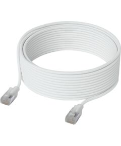 Ubiquiti UniFi UACC-Cable-Patch-EL-C6A-8M-W Premium Patch Cable Ultra-thin braided, designed and optimized for 10 GbE networking, RJ45 Сетевые кабели