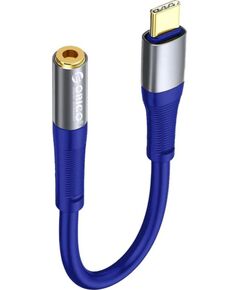 Orico   Orico AXC-02 USB-C to 3.5 mm jack audio cable 20 cm - blue Aудио-видео