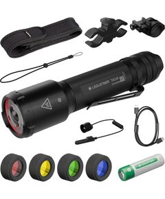 Zestaw mysliwski Ledlenser TAC6R Black Case Фонари