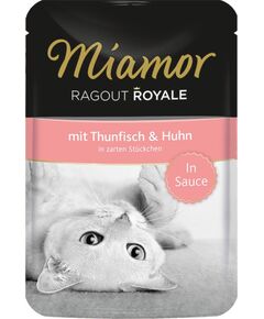 Miamor Royal ragout in sauce Tuna and chicken Barība