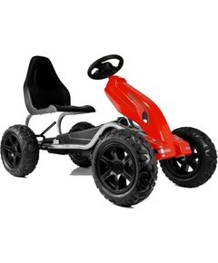Lean Cars Gokart B012 Inflatable Tires Red Kartingi