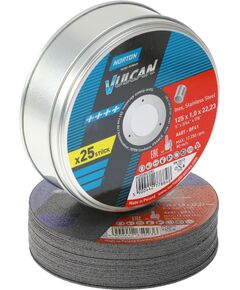 Abrazīvais griešanas disks Norton 66252842292; 125x1 mm; 25 gab. Различные диски