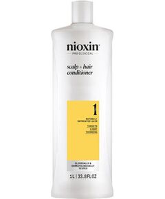 Nioxin System 1 Scalp + Hair Conditioner - natural hair prone to falling 300ml Matu kopšana