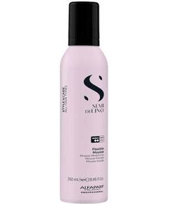 Alfaparf Semi Di Lino Style&Care Flexible Mousse - Lehká pěna pro pružný styling, lesk a ochranu vlasů 250ml Matu kopšana