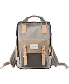 Himawari 188L 14'' laptop backpack (gray-beige) Somas portatīvajiem datoriem