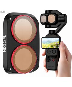 Filtr SunnyLife Filtr Hybrydowy Szary Nd32 + Pl Polaryzacyjny Dji Osmo Pocket 4 Pro / 4p / 4pro / Op4-fi353-32p Statīvi un piederumi