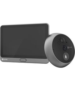 Durvju skats Ezviz CP4 4MP Wi-Fi Silver Video novērošanas kameras