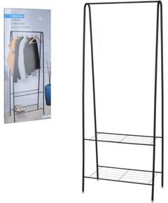 Excellent Houseware SZAFA GARDEROBA WIESZAK Z PÓŁKAMI 60x34x151CM Jaunumi -Dārzam