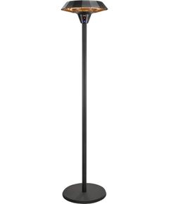 TunaBone Electric Standing Infrared Patio Heater TB2068S-01 Patio heater 2000 W Number of power levels 3 Suitable for rooms up to 20 m² Black IP45 Jaunumi Sadz. tehnika