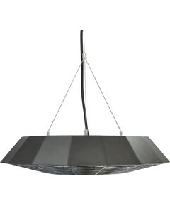 TunaBone Electric Ceiling Infrared Patio Heater TB2068C-01 Patio heater 2000 W Number of power levels 1 Suitable for rooms up to 20 m² Black IP45 Jaunumi Sadz. tehnika