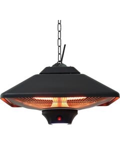 TunaBone Electric Ceiling Patio Heater TB2088-01 Patio heater 1500 W Black Jaunumi Sadz. tehnika