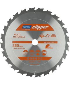 Griešanas disks kokam Norton 70184608134; 350x30 mm; Z24 Zāģripas