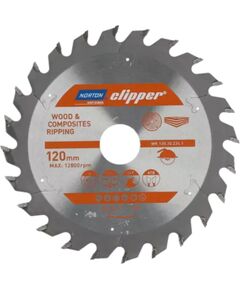 Griešanas disks kokam Norton 70184631830; 450x30 mm; Z36 Zāģripas