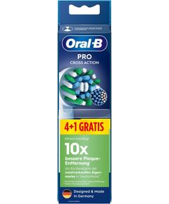 Końcówka Oral-B Końcówki do szczoteczek PRO Cross Action, 5 szt. (8700216249119) Uzgaļi elektriskajām zobu birstēm