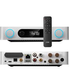 FiiO FiiO AIR AMP wzmacniacz stereo z odtwarzaczem sieciowym SREBRNY Pastiprinātāji un AV Resīveri