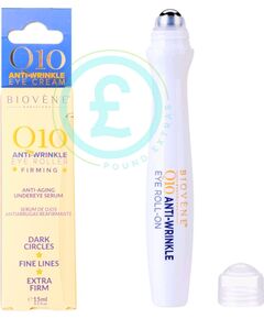 Biovene , Q10 Anti-Wrinkle, Anti-Aging, Eye Roll-On, 15 ml For Women Sejas kopšana