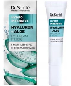 Arganicare DR.SANTE Hydro Intensive Krem intensywnie nawilżający pod oczy Hyaluron + Aloe 15 ml Sejas kopšana