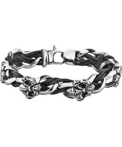 BRACELET POLICE MAN S14AGW02B (20CM ) Bižutērija