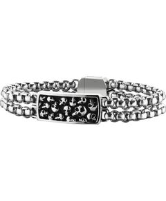 BRACELET POLICE MAN PJ25698BSS01L (22CM ) Bižutērija