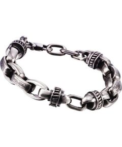 BRACELET POLICE MAN PJ22257BSS-01 (18CM ) Bižutērija