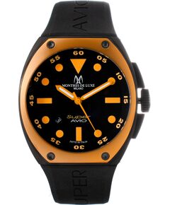 WATCH MONTRES DE LUXE MAN 09SA-BK-1002 (48MM) Rokas pulksteņi 