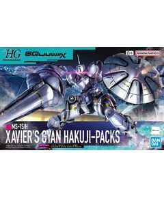 Bandai HGGQ 1/144 XAVIER'S GYAN HAKUJI-PACKS Figūriņas un varoņi