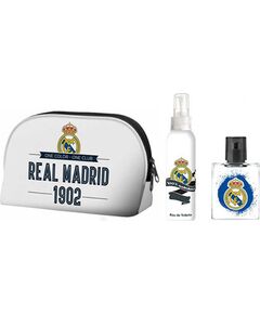 Real Madrid Dárková sada EDT 50 ml, tělový sprej 100 ml a kosmetická taška 50ml Dāvanu komplekti