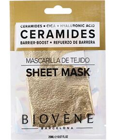 Biovene Ceramides Barrier Boost Mask - Plátýnková maska 20ml Духи и косметика