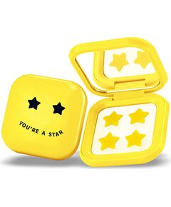 Biovene Pimple Star Patches & Mirror Case - Sada žlutých náplastí ( 32 ks ) Jaunumi - Smaržas