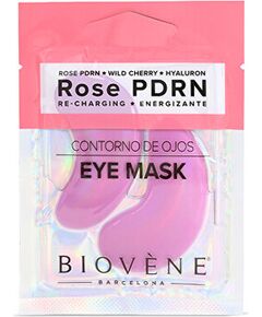 Biovene Rose PDRN Eye Mask ( 1 pár ) - Povzbuzující polštářky pod oči Духи и косметика