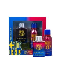 FC Barcelona Gift Set EDT 100 ml and deospray FC Barcelona 150 ml 100ml Dāvanu komplekti