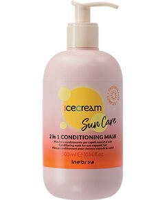 Inebrya Ice Cream Sun Care 2 IN 1 Conditioning Mask - sun-exposed hair 300ml Matu kopšana