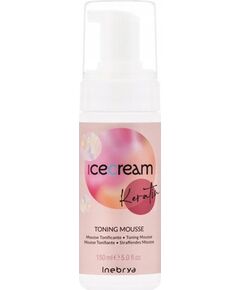 Inebrya Ice Cream Keratin Toning Mousse 175ml Matu kopšana