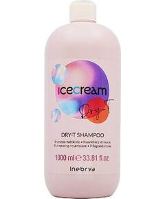 Inebrya Ice Cream Dry-T Shampoo (dry, frizzy and chemically treated hair) 300ml Matu kopšana
