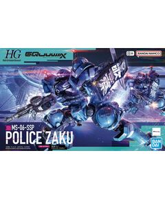 Bandai HGGQ 1/144 POLICE ZAKU Figūriņas un varoņi