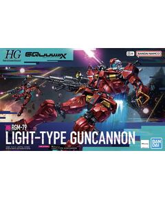 Bandai HGGQ 1/144 LIGHT-TYPE GUNCANNON Figūriņas un varoņi