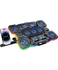 RAMPAGE GAMING GLACIER LAPTOP COOLING STAND black Palikņi portatīvajiem datoriem
