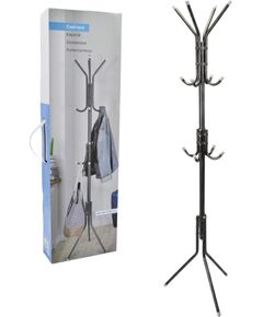 Excellent Houseware WIESZAK NA UBRANIA I AKCESORIA 3 WYSOKOŚCI 170CM SZARY Jaunumi -Dārzam